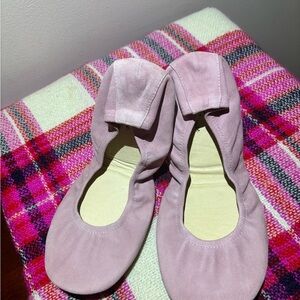 Pink Suede Storehouse Flats